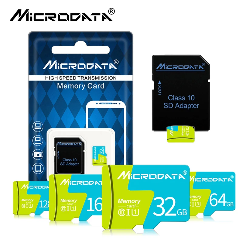 100% original genuíno cartão micro sd 128gb com adaptador livre de memória/cartão tf cartão sd 16gb 32gb 64gb cartao de memoria classe 10