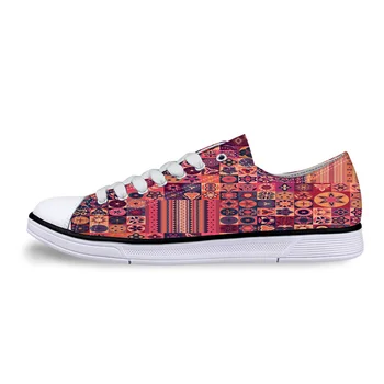 

Fashion Shoes Low Comfortable Canvas Shoes Abstract Rainbow Color Paint Printing Walking Shoes for Men Women