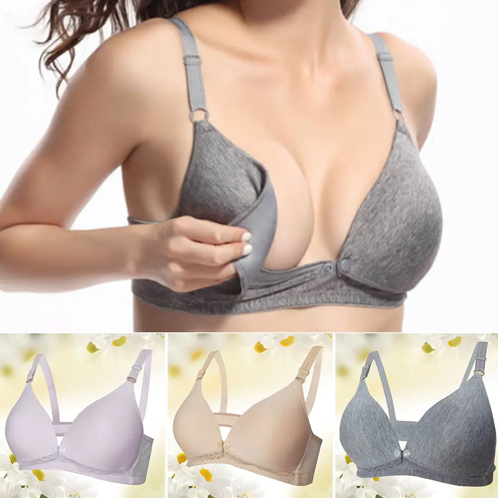 

Hirigin Pregnant Women Maternity Clothes Pregnancy Fitness Underwear Bra Maternity Breastfeeding Bra Nursing Feeding