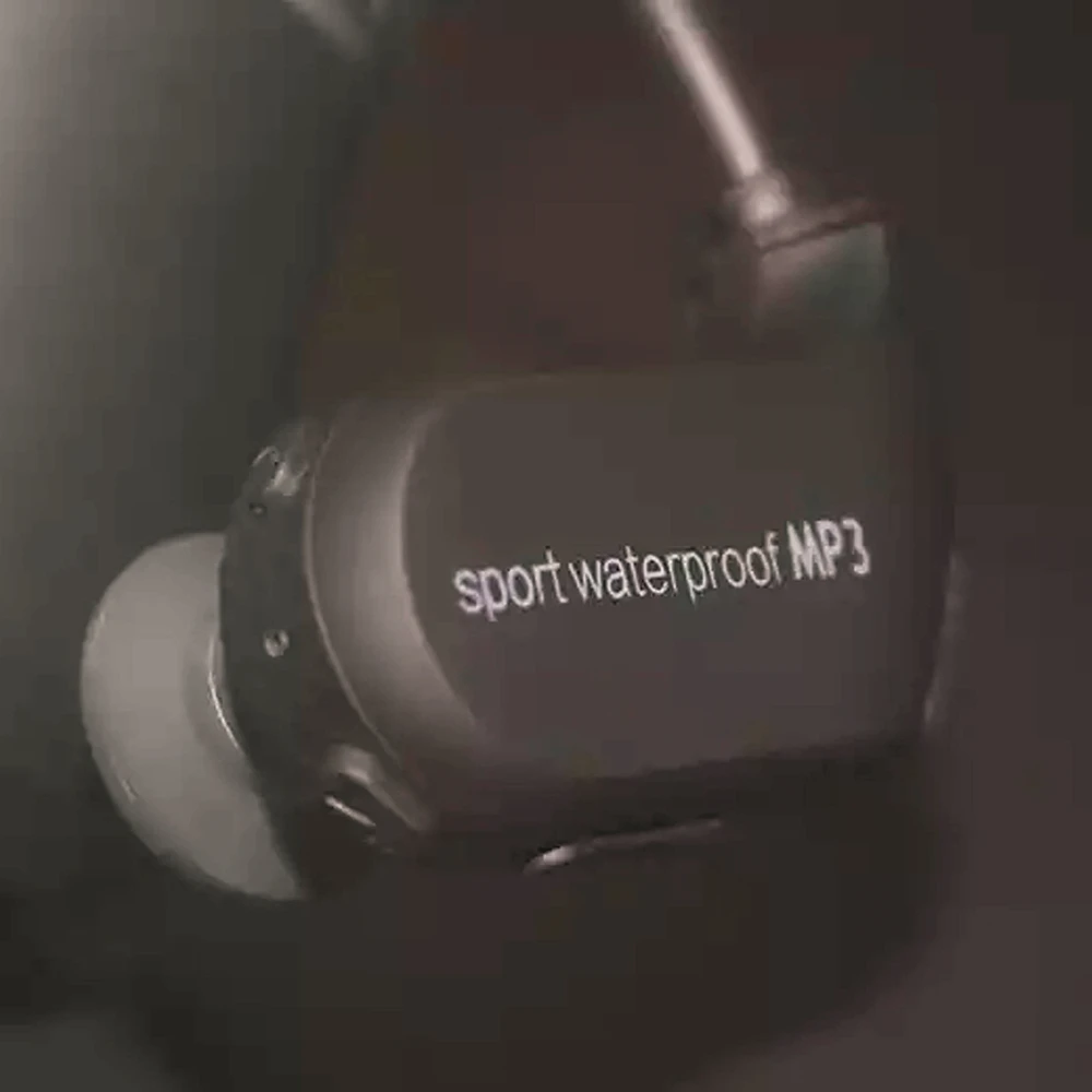 Открытый IPX8 водонепроницаемый Плавательный спорт наушники HiFi музыка MP3 плеер 4G/8G памяти Дайвинг бег Пылезащитные Модные наушники