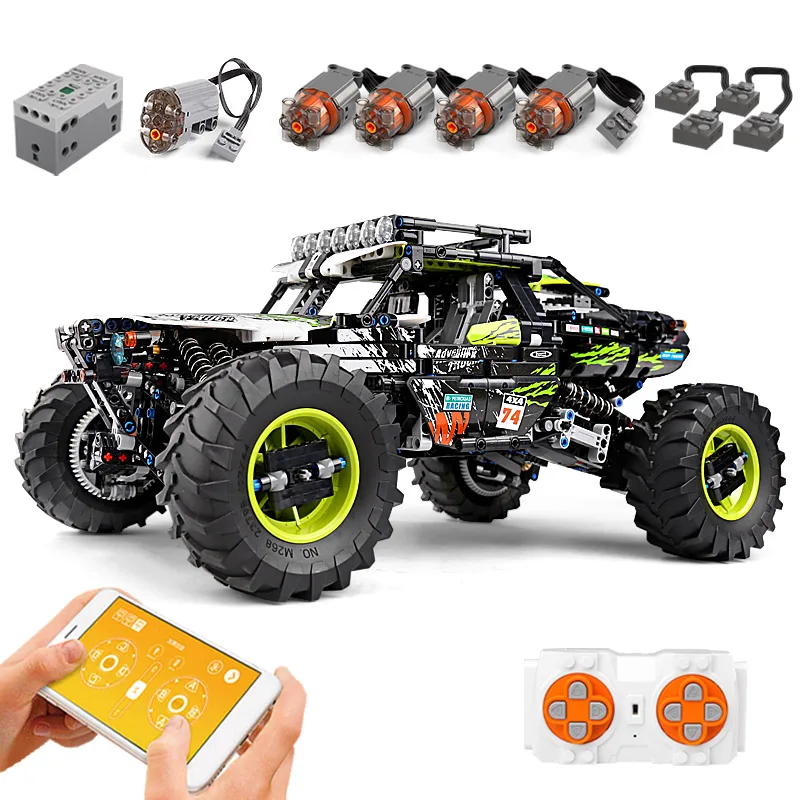 Новый защитник удаленного Управление автомобиль строительные блоки для Technic RC