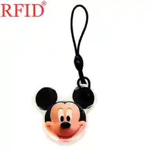ID 125khz EM4305 EM4205 реплицируемый записываемый RFID брелок для ключей с карточками клея мультяшный брелок для ключей карта контроля доступа 1 шт