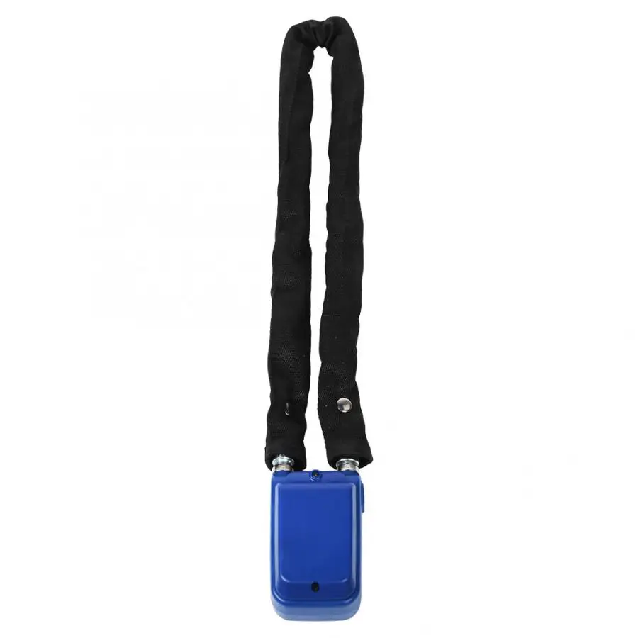 Bicycle Lock Waterproof Anti-theft Code Stainless Steel Bicycle Electric Bike Door Chain Lock Cycling Lock Anti Theft