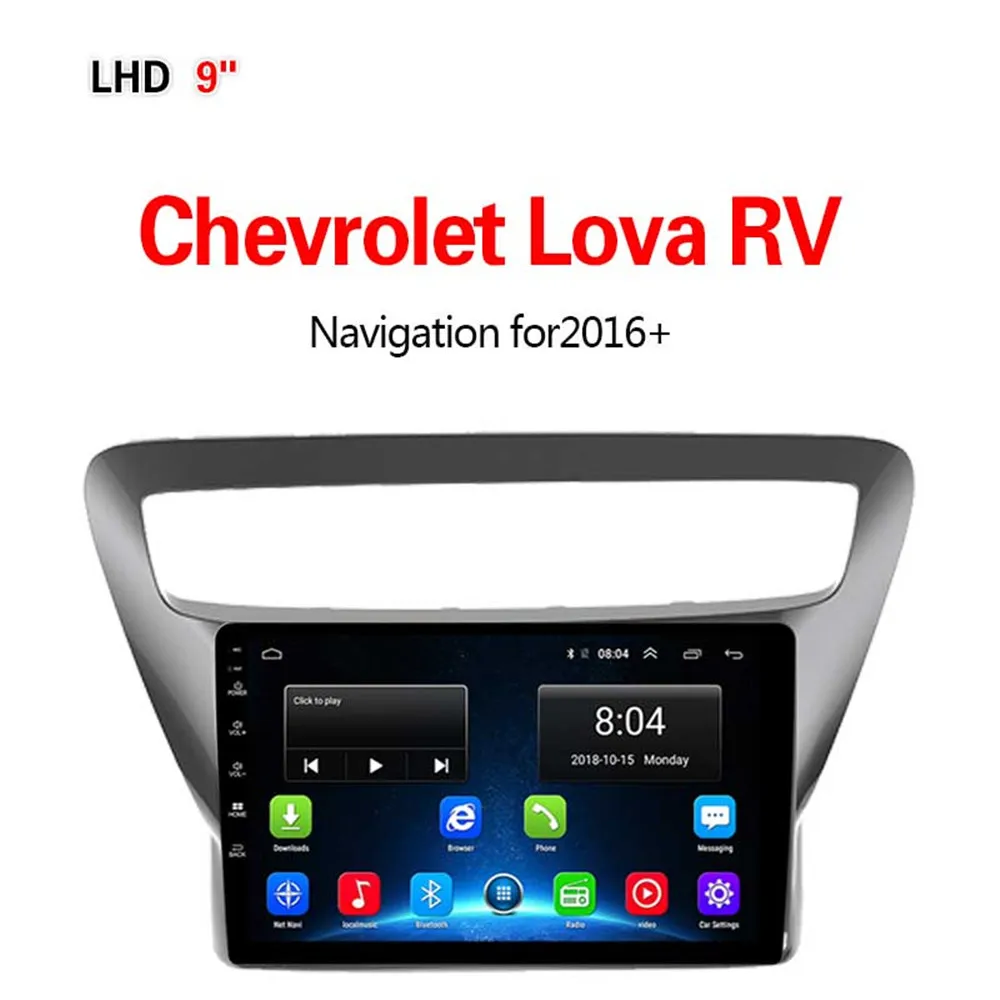 Lionet gps навигация для автомобиля chevrolet lova RV+ 9 дюймов LC1015X - Размер экрана, дюймов: 4G1G16G