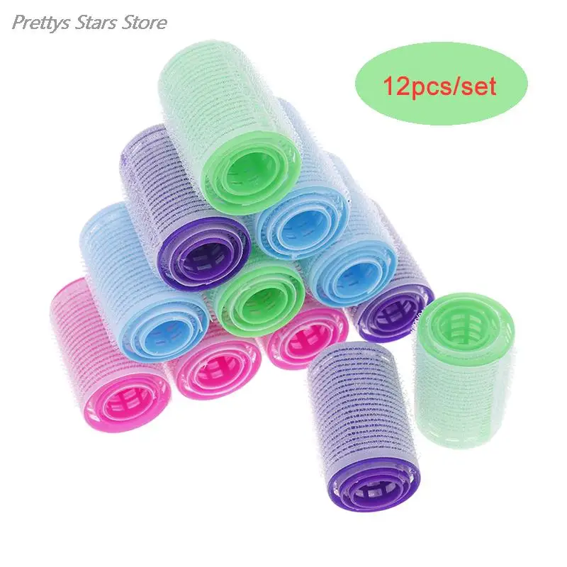 Hair Rollers Self Grip Hair Curlers Lazy Curler Silk Curling Ribbon Hair Roller Heatless Curling Rod Headband Hair Styling Tools