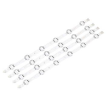 

New New 4 PCS(2xR1 2xL1) LED Strip for LG 49UV340C 49UJ6565 49UJ670V V17 49 R1 L1 ART3 2862 2863 6916L-2862A 6916L-2863A