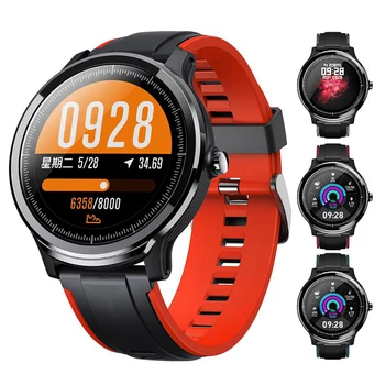 

Smart watch IP68 Waterproof 1.3 inch Full touch round screen Blood Oxygen Men Sport Smartwatch For Android IOS Fashion sport