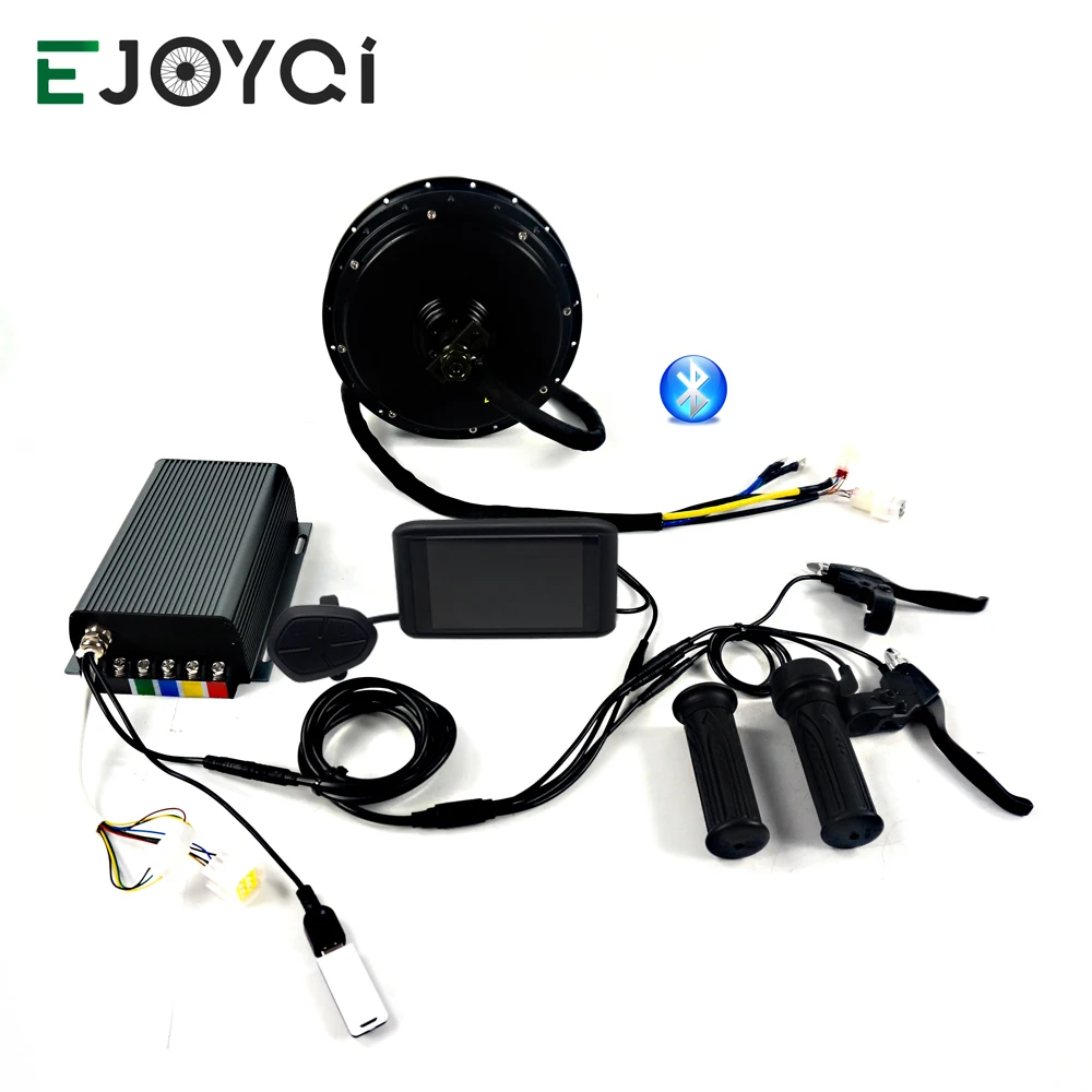 EJOYQI Ebike Kit QS V3 50H 72V 3000W 5000W мотор Bluetooth Программирование приложение Электрический