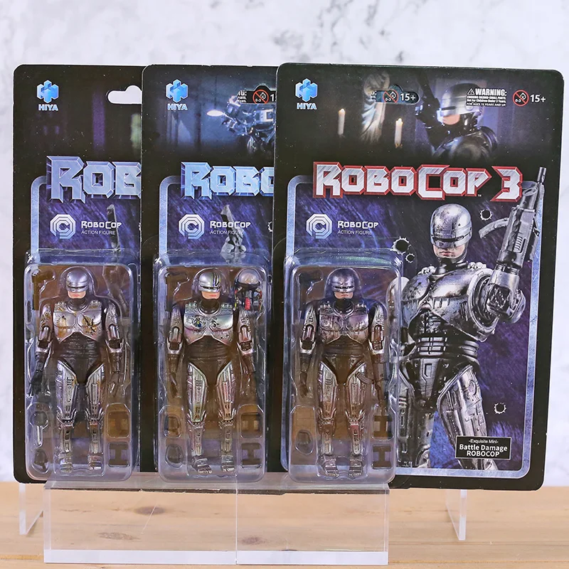 Hiya Toys RoboCop фигурки 1/18 масштаб Коллекционная модель игрушки куклы подарок на день