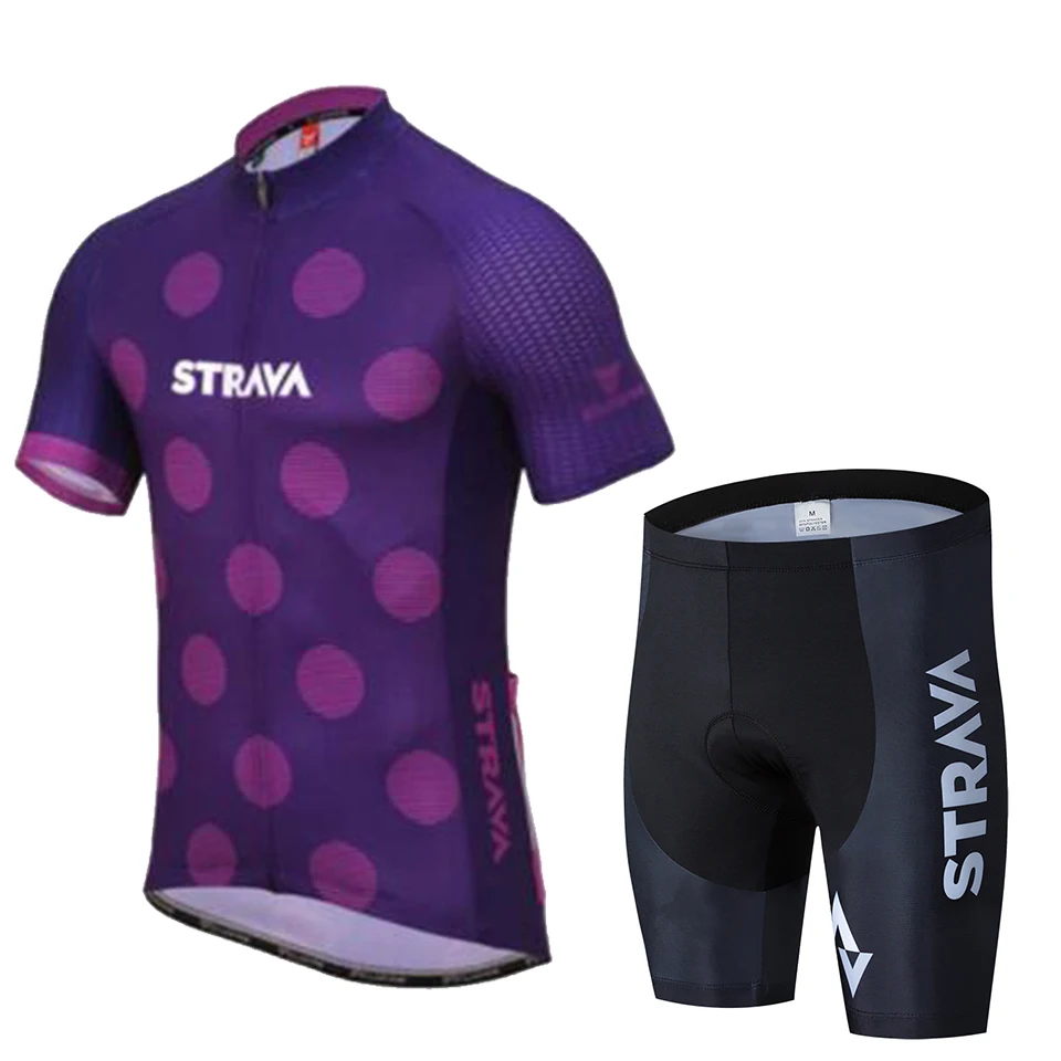 Комплекты одежды STRAVA для велоспорта, быстросохнущая Мужская одежда для велоспорта, летняя одежда для велоспорта, Джерси, велосипедные шорты, рубашка, комплект, Майо, Ciclismo - Цвет: 15
