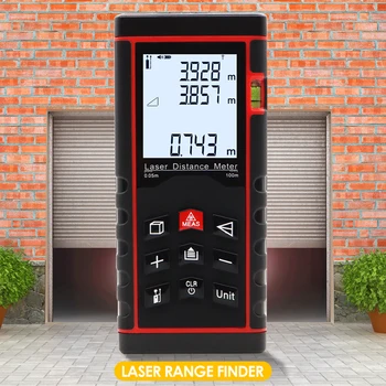 

Laser Range Finder Tape Distance Measure Meter Digital Tape Measuring Device Tools Lightweight Parts Gauging Survey