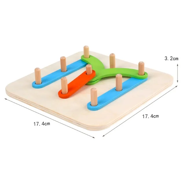 Top rated Montessori A Hundred Change Collage Wooden Pillar Educational Intelligence Toys for Babies and Toddlers Boys and Girls 6