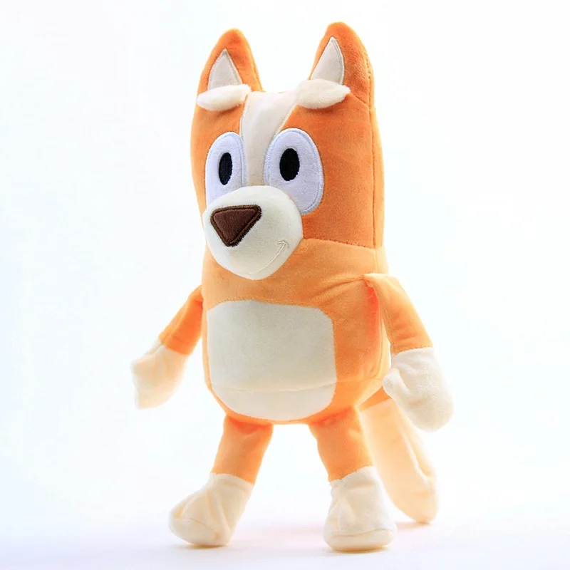 28CM Bluey Bingo Plush Toy Cute Soft Cartoon Bluey Family Stuffed Animals Dolls Baby Toys Kawaii Bluey Bingo Children Gift