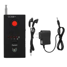 CC308+ детектор сигнала сотового телефона защита конфиденциальности детектор сигнала 100-240 В США штекер детектор сигнала сотового телефона