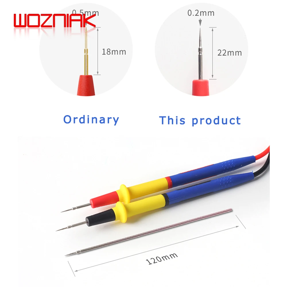 MECHANIC P30 Multimeter Pen MECHANIC P30 1000V 20A For Digital Multimeter Test Soft Anti-scalding Silicone Wire Extra Tip Pen power drill set