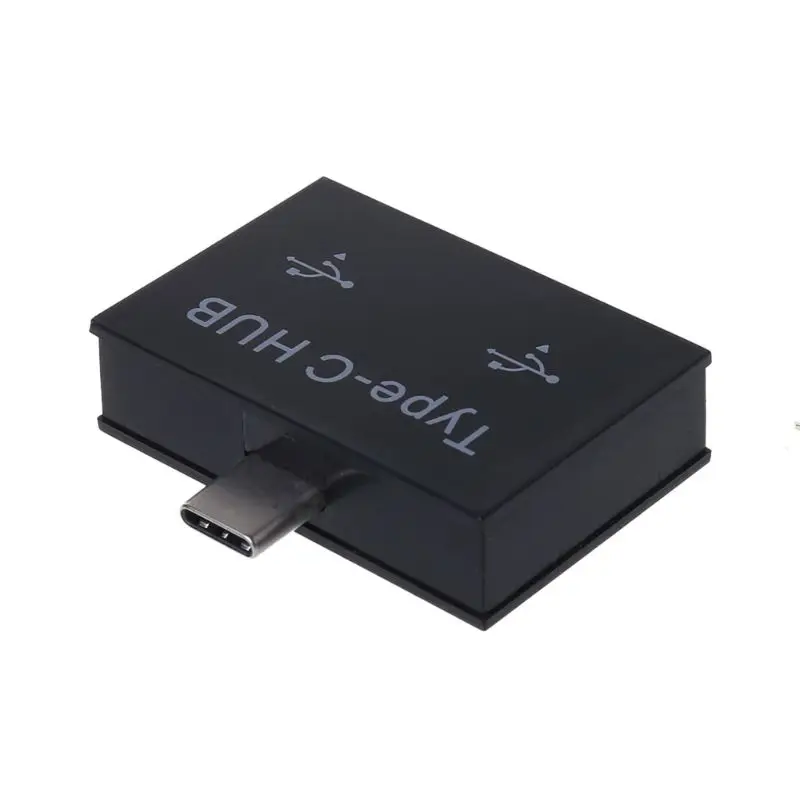 Подходит для мобильных ПК type-c к usb концентратор расширитель концентратор otg адаптер сплиттер-черный