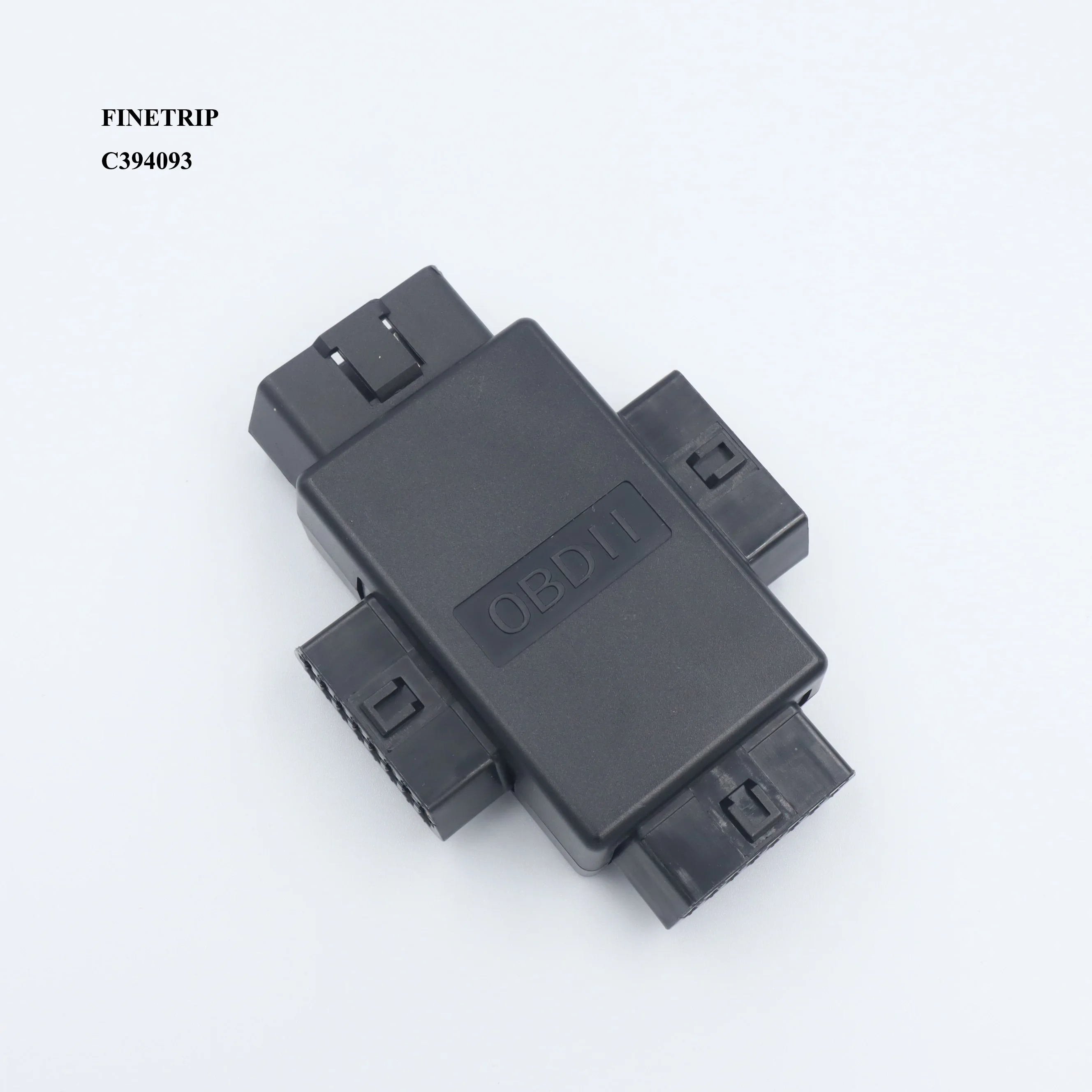FINETRIP 16Pin OBD2 автомобильный разъем штекер для 3 женщин ELM327 многофункциональный разъем диагностические кабели инструмент автомобильный разъем адаптер