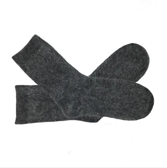 Dark Grey 5 пар Ангорский кролик шерсть полиэстер женские носки-роскошный комфорт мягкая теплая шерсть LTT9784 - Цвет: Dark Grey