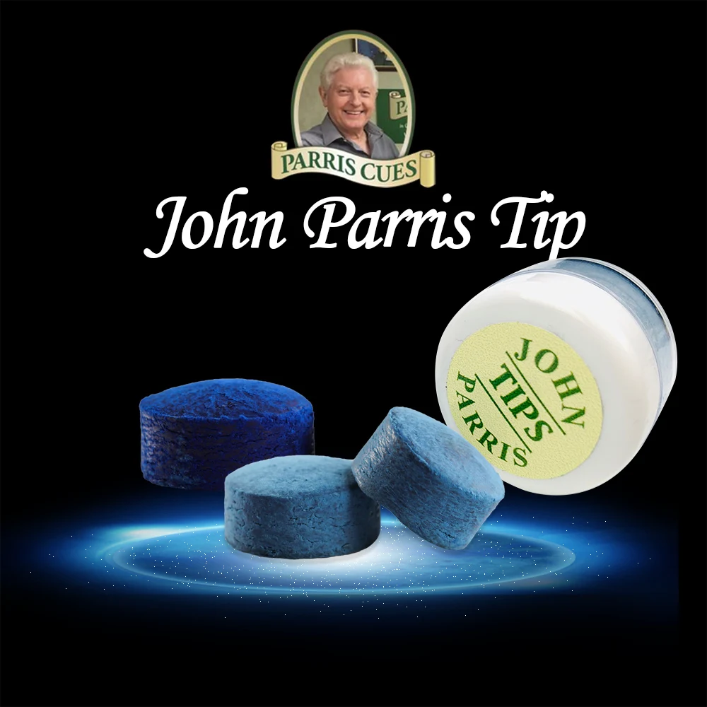 John Parris 10mm/11mm Snooker Tip High Quality Deer Billiard Tips Blue Diamond Stick Tip Professional Billiard Accessories john coltrane blue train