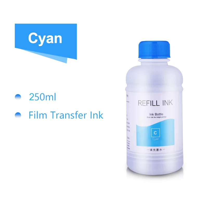 Direta de Dtf para Impressão de Filme de Pet e Transferência de Dtf para Epson Tinta de Transferência de Filme de Tinta de 250ml Dtf para Impressora de Filme de Transferência para Epson * 5 de Dtf - Imagem 2