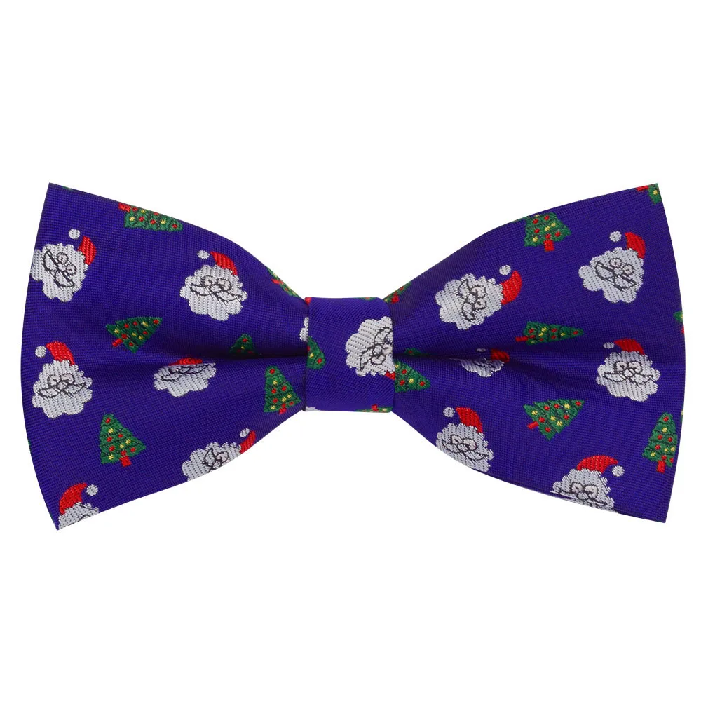 Бренд Ricnais, новинка, Рождественский галстук-бабочка, Рождественская елка, снеговик, Санта Клаус, галстук-бабочка, зеленый, красный, модный, для мужчин, свадебный подарок