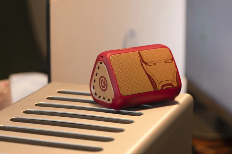 OontZ Angle Solo Мстители Железный человек Золотой TWS беспроводной Bluetooth динамик портативный открытый музыкальный плеер