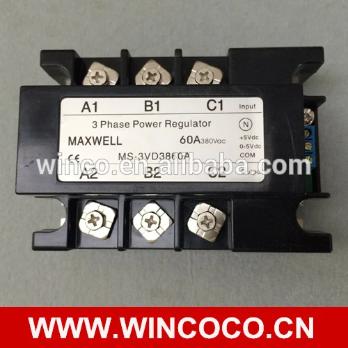 

Potentiometer Input Three Phase 0-5VDC Control SSR Relay