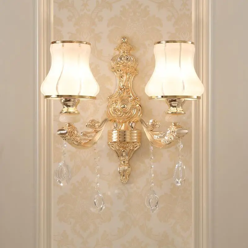 Wandlampe Badkamer Verlichting Lampara де Vanity свет кристалл Aplique Luz сравнению аппликация Murale люминесцентный светильник Настенный светильник