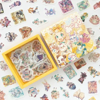 

200 pcs/pack Magic Girl Series Box Bullet Journal Decorative Stationery Stickers Scrapbooking DIY Diary Album Stick