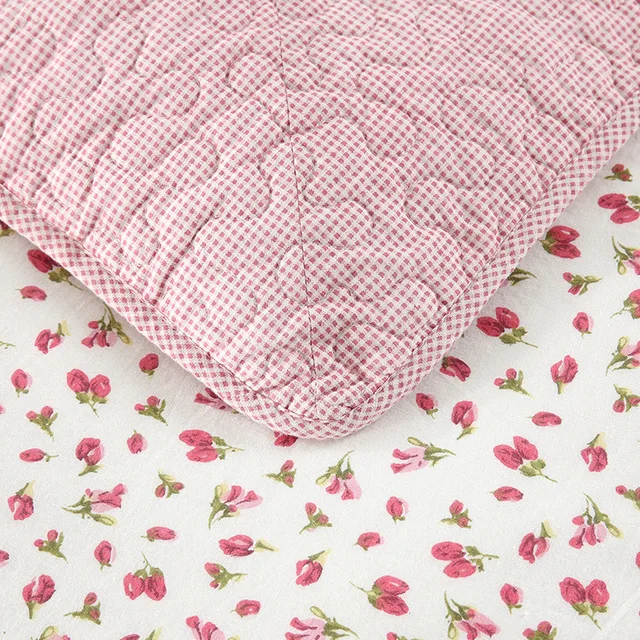 queen size summer blanket set pink