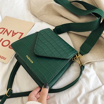 

Vintage Fashion Female Tote bag 2019 New High Quality Leather Women's Designer Handbag Crocodile pattern Shoulder Messenger Bags
