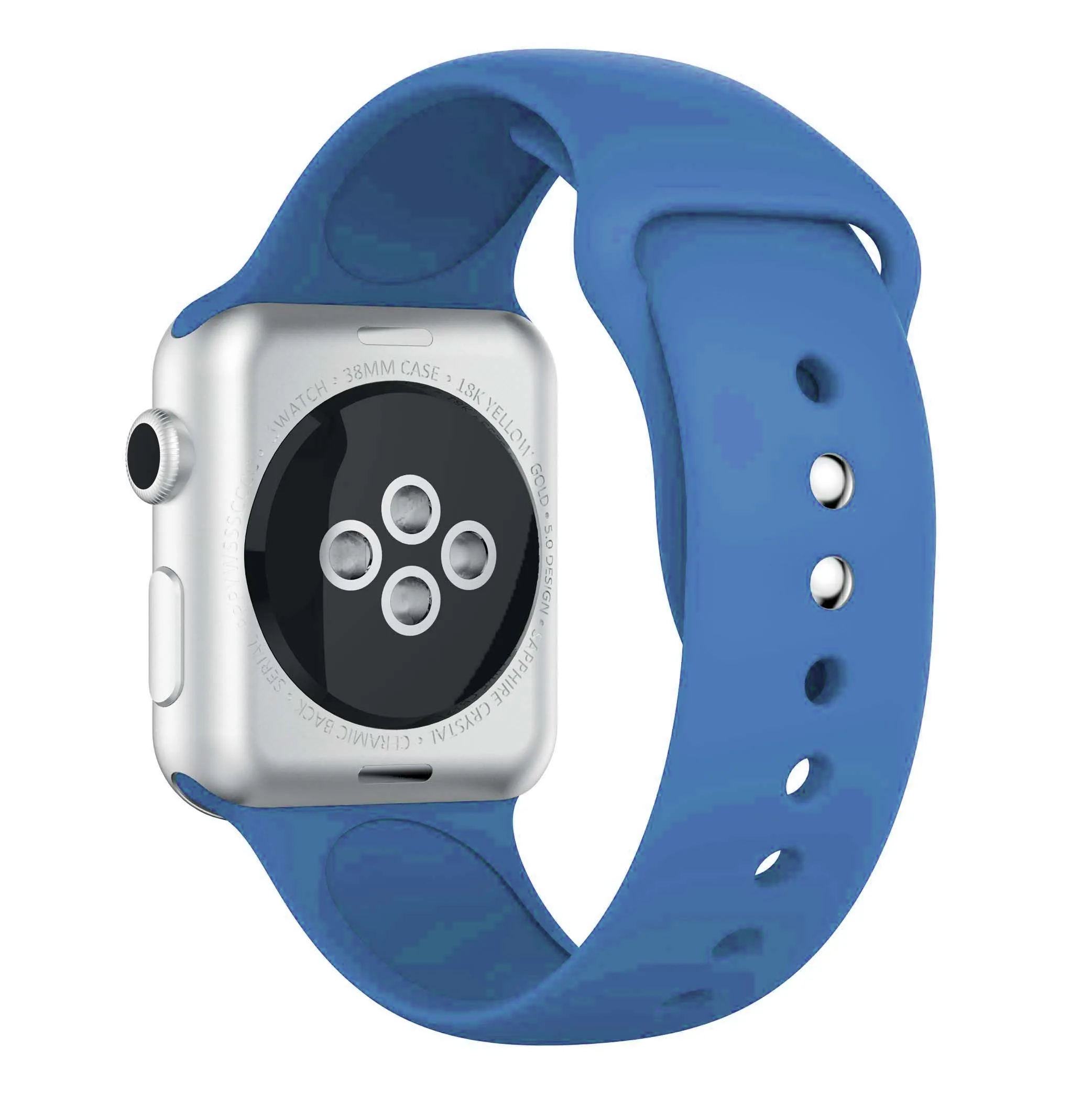 light blue Мягкая силиконовая лента для Apple watch 5 4 3 2 1 ремешок 42 мм 38 мм сменный ремешок для браслета ремешок для часов 44 мм для iwatch 4 3 2 1 40 мм ремешок - Цвет ремешка: light blue