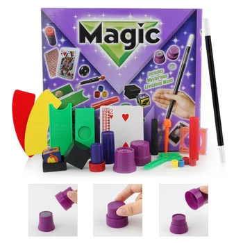 

Close-up Stage Magic Toy Props Gift Box For Adult Children Magic Set Toy Gift