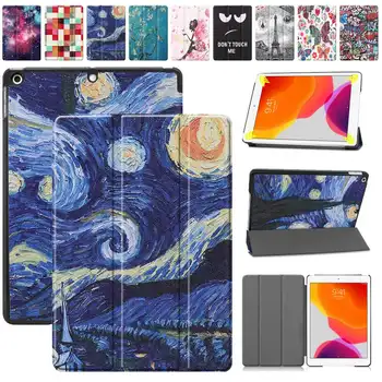 

Case For iPad 10.2 inch 2019 Magnetic Stand Shell PU Leather Smart Tablet Cover For iPad 7th Gen A2200 A2123 10.2'' Funda Coque