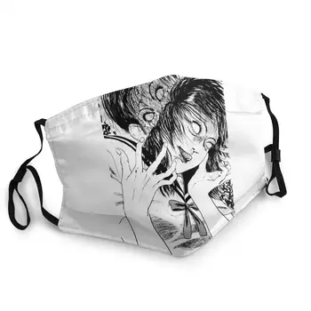 

Helloween Horror Adult Reusable Mouth Face Mask Pattern Anti Haze Dustproof Mask Protection Cover Respirator Mouth Muffle