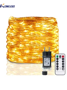 Светодиодная гирлянда с дистанционным управлением, 5-120 м