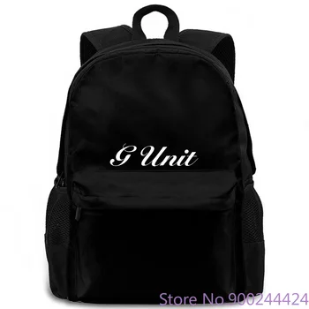 

G Unit - Black GUnit 50 Cent Banks YaYo Rap Hip Hop All s Style Swag women men backpack laptop travel school adult