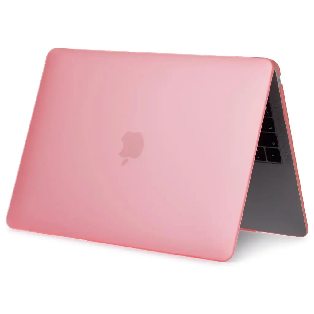 Matte Pink Чехол для ноутбука MacBook Air 13 A1932 Pro retina 11 12 13 13,3 15 15,4 Новая сенсорная панель, для Macbook New Pro 13 A2159 крышка - Цвет: Matte Pink