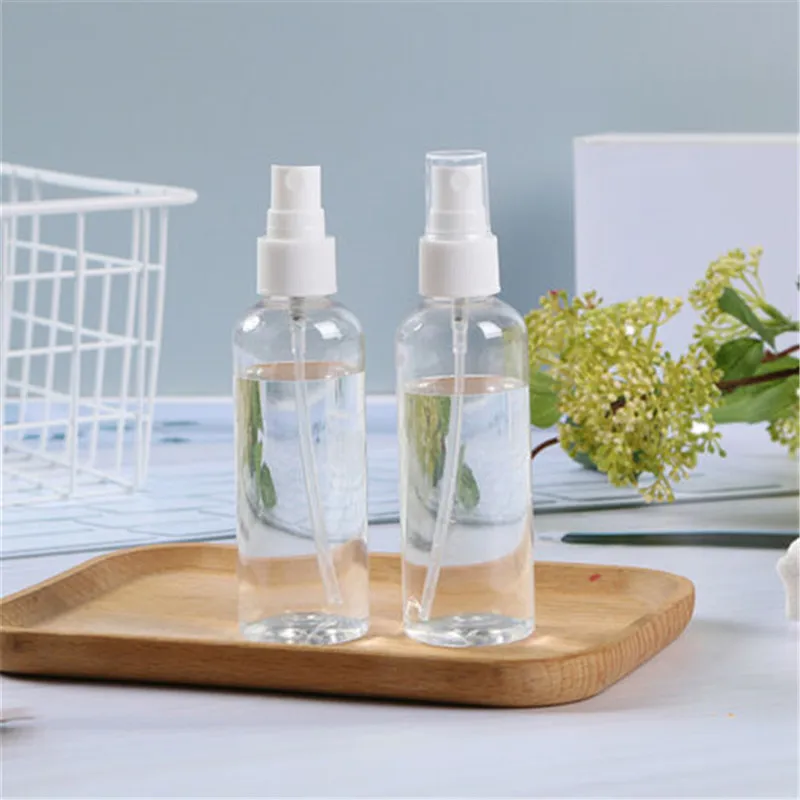 

10pcs 10ml 50ml 100ml Portable Mini Perfume Spray Bottle Empty Cosmetic Containers Plastic Atomizer Travel Perfume Bottle