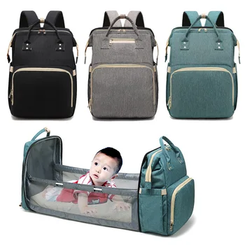 

Multifunctional Nappy Backpack Bag Mummy Large Capacity Bag Mom Baby Multi-function Waterproof Outdoor Travel Diaper Bags