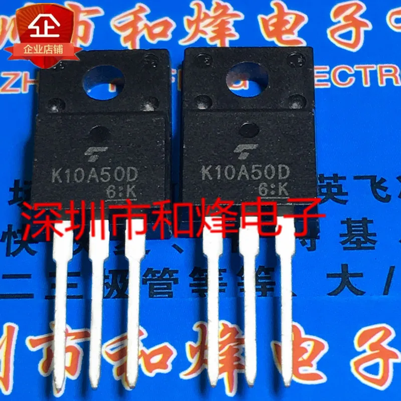 

Original 10pcs/ K10A50D TK10A50D TO-220F