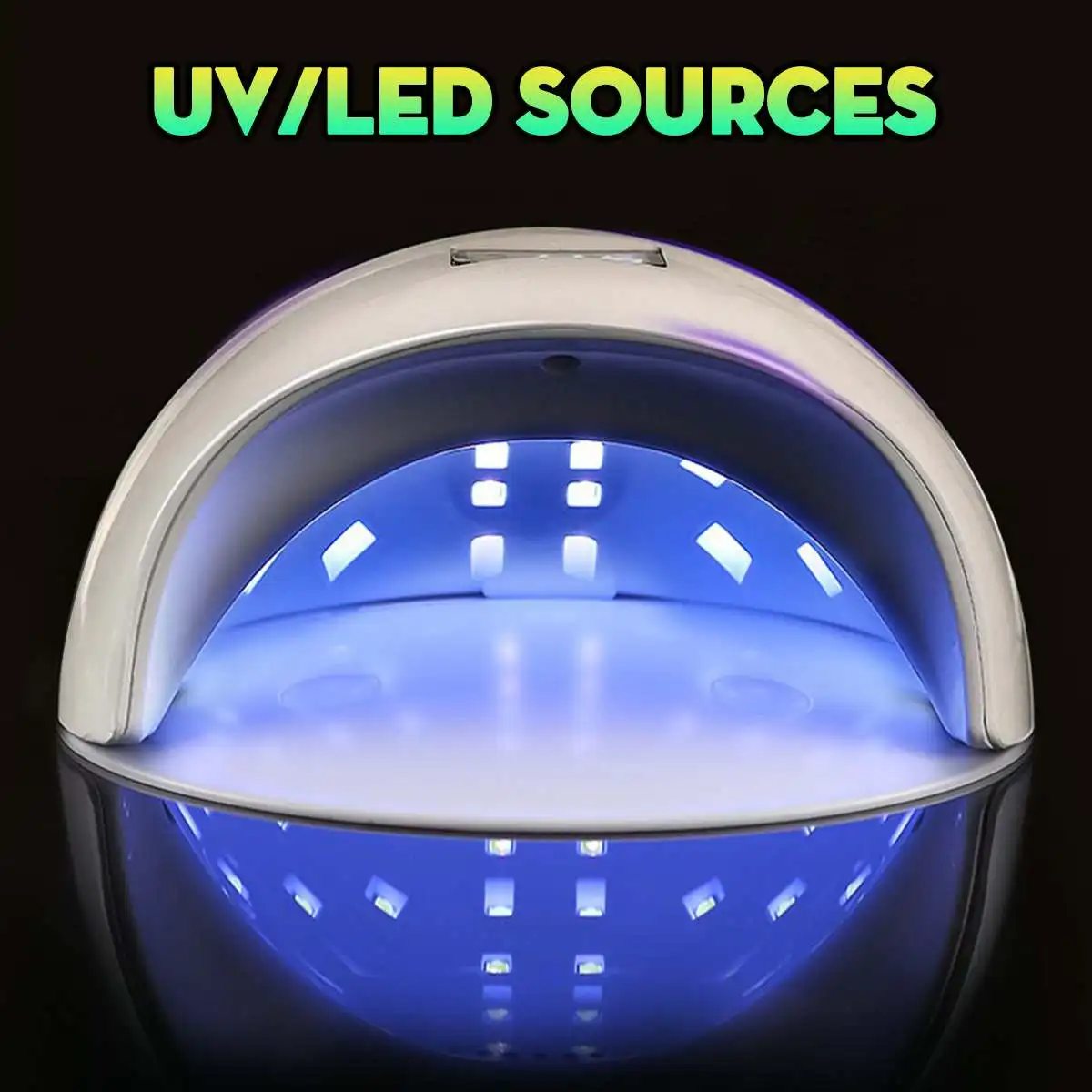 SUN-SHELL 24LED УФ/солнечный Сушилка для ногтей лампа Гель-лак дисплей светодиодный инфракрасный датчик 4 Настройка временных интервалов 48 Вт