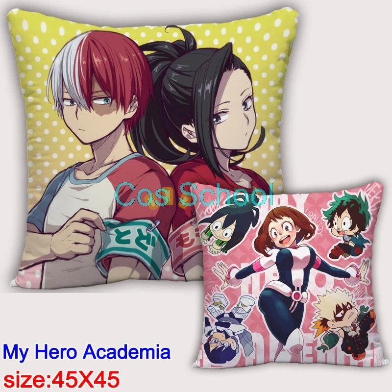 Cos School Boku No My Hero Academy подушки аниме мой герой Academy диван прикроватная Подушка Todoroki Shoto подушки аксессуары