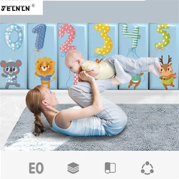 

Living room bedroom children's room TV wall soft pack kids cartoon tatami playground kindergarten anti-collision wall stickers
