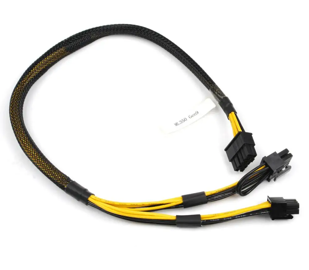 Cabo Adaptador de Placa de Vídeo 10 Pinos para Mais Pinos Placa de Vídeo hp Ml350 Gen9 g9 120cm 1.2m