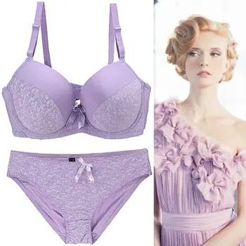 

Sexy Lingerie Vs Secret Brand Women Bra Set Lace Sexy Panties Hollow Transparent Underwear