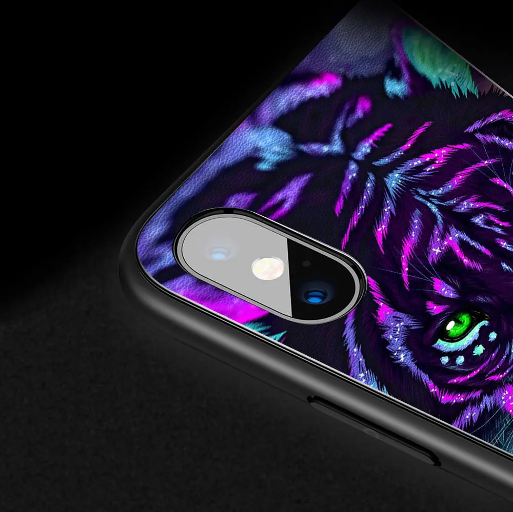 Чехол для телефона чехол для iPhone 5 5S SE 6 6S 7 8 Plus, роскошный кожаный светящийся светильник, светящаяся задняя крышка, чехол, защитный бампер
