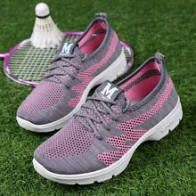 Спортивная обувь для женщин женская обувь дышащая прогулочная обувь Женские Черные слипоны кроссовки zapatillas mujer Deportiva