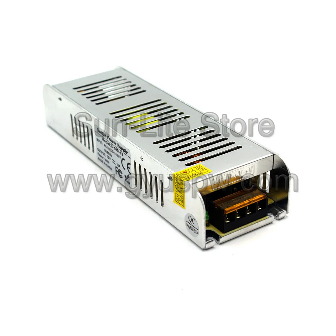 Мини Размер DC источник питания DC12V 15A 180 Вт светодиодный трансформатор 220 В AC-DC SMPS для CCTV камеры полосы Модули лампы