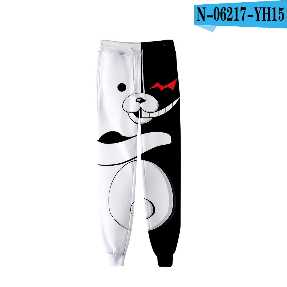 Monokuma игра для psp 3D брюки высокого качества спортивные штаны лосины Модный популярный тренд удобные повседневные штаны - Цвет: N06217